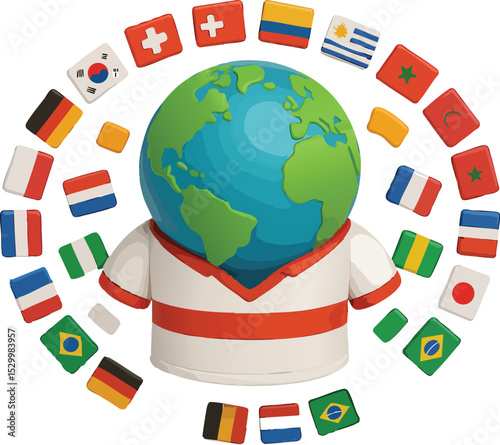 FIFA Club World Cup 2025 – 3D Icons of Trophy, Stadiums, and Fan Items on White Background

3D Football Icons Representing Global Club Competition Across USA Cities, Isolated Style

