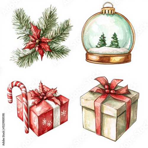 Christmas Decorations vintage stile 