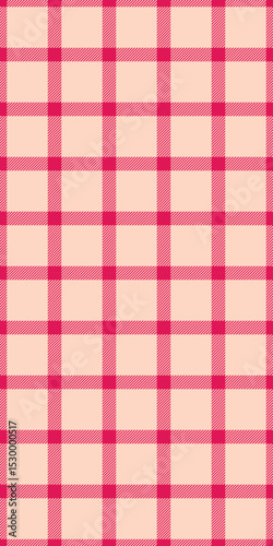 Elegant blush pink and crimson plaid pattern. Perfect for textile design, website backgrounds, or scrapbooking projects.