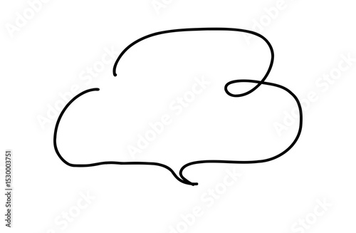 手書きの吹き出し