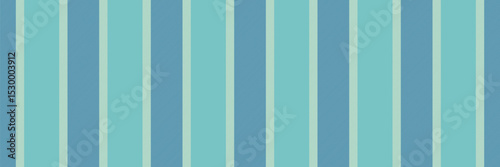 Surity vertical pattern textile, perfect vector lines background. Copular fabric stripe texture seamless in cyan and blue colors.