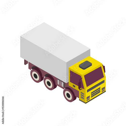 Isometric Truck
