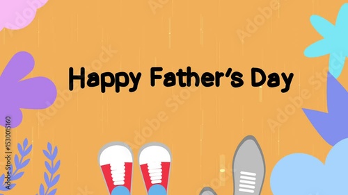 Celebrating Father?s Day with Colorful Illustrations and a Heartwarming Message for All Dads
