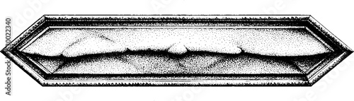 Detailed dotwork leather texture with crease and pore elements for design projects