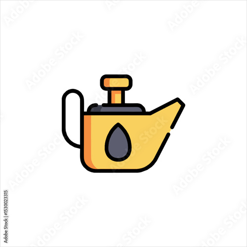 vector illustration of a bottle