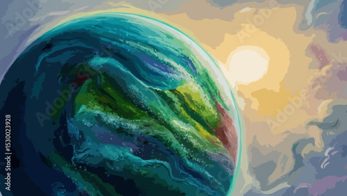 Abstract planet