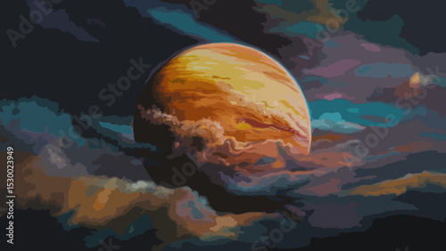 Abstract planet