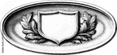 Renaissance majolica plate with heraldic crest design for decorative art and historical study
