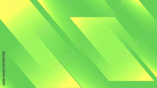 geometric green animation motion graphics video clip