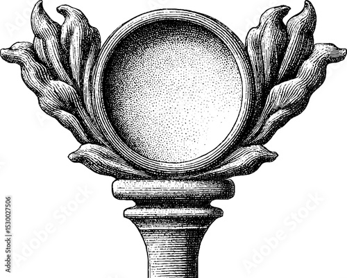 Ornate rococo porcelain sugar spoon design with intricate bowl