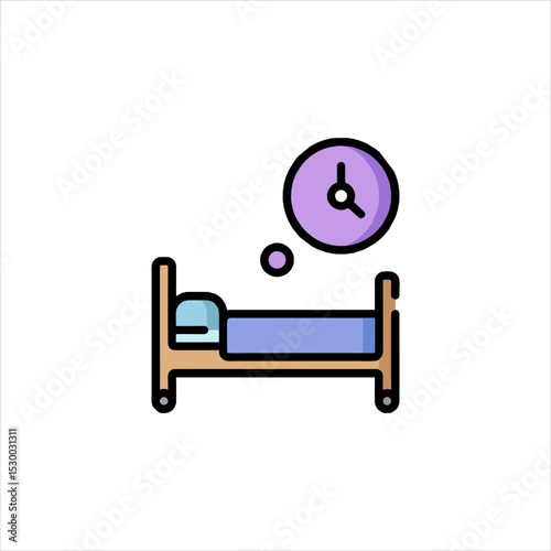 illustration of a sleeping woman