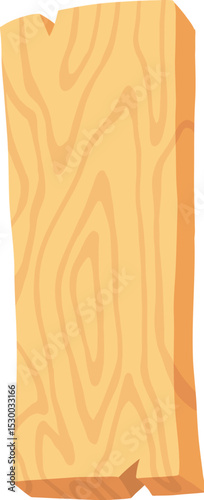 Cartoon stacked trunk. Wooden trunk cutting tree timbers materials, cut wood log lumber piece logging trees stump board hardwood construction material neat vector illustration of trunk lumber
