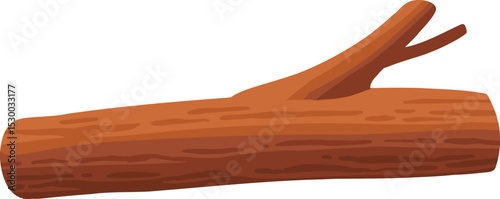 Cartoon stacked trunk. Wooden trunk cutting tree timbers materials, cut wood log lumber piece logging trees stump board hardwood construction material neat vector illustration of trunk lumber