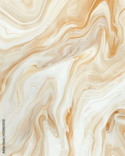Abstract marble texture background in gold and white