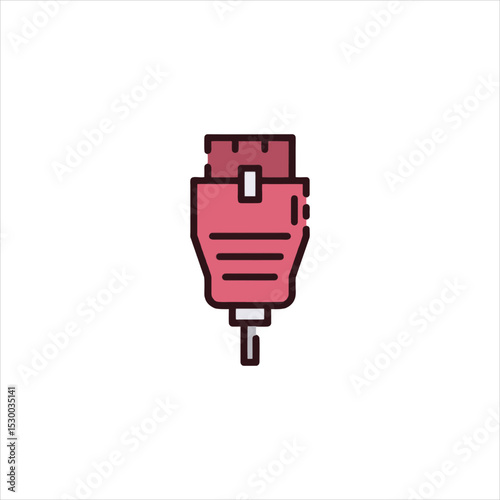 usb flash drive in hand