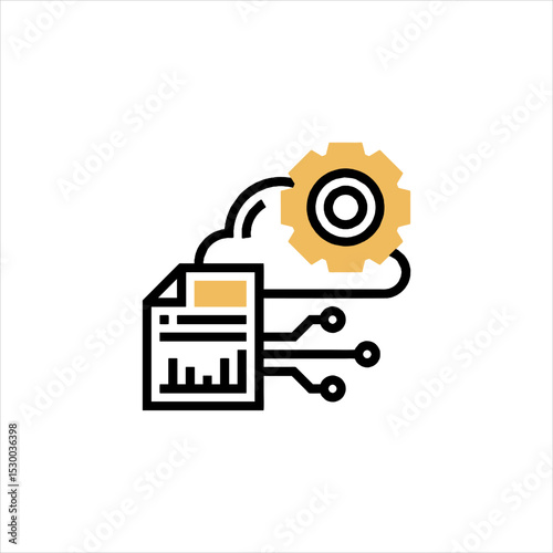 flat icon with shadow vector eps 10