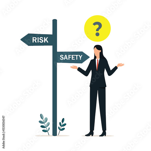 vector manager confused choosing risk or safe