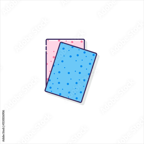 blue card holder