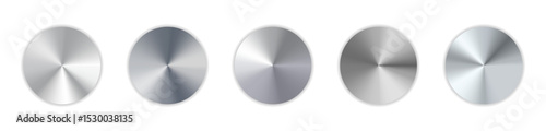 Steel gradients collection. Silver gradients. Metallic and silver gradient illustration. EPS 10