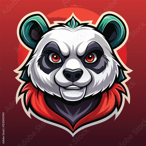 Cartoon Panda Mascot