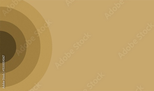 Golden circle pattern on a light orange gradient, a vintage abstract vector illustration perfect for retro blank banner backgrounds