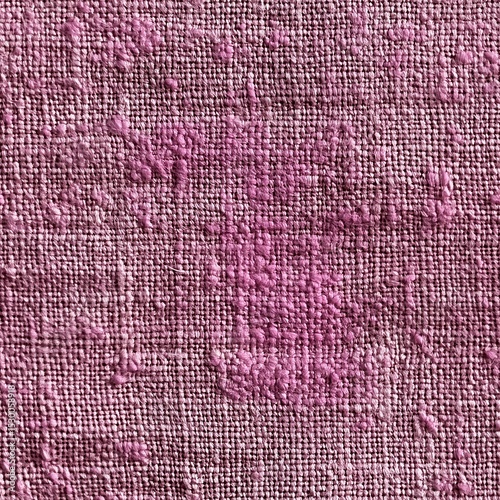 A highly detailed, seamless, and tileable texture of a dark pink fabric with raised, almost bubbly magenta-pink patches, suggesting a unique tactile pattern or a distressed textile surface.