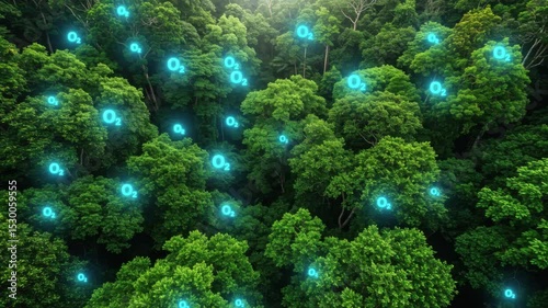 Oxygen from the Forest | Lungs of the Earth Concept | Clean Air and Environmental Balance | Trees Producing O₂ for Planet | Nature’s Role in Climate, Life, and Fresh Breathing Air