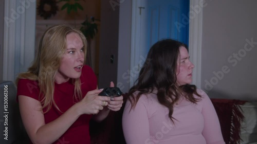 girls playing video games 1