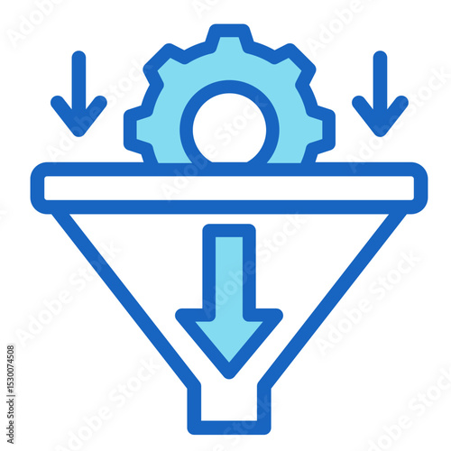 Bottleneck Removal  Icon Element For Design	