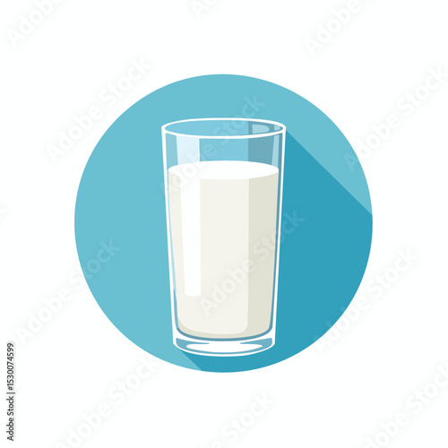 Glass of Milk Fresh Dairy, Healthy Drink, Nutritional Benefits