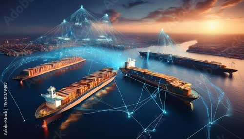 maritime cybersecurity safeguards shipping routes and ports through the use of firewalls and encrypted satellite links to ensure safe navigation