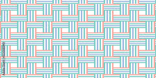 High contrast red and green checks