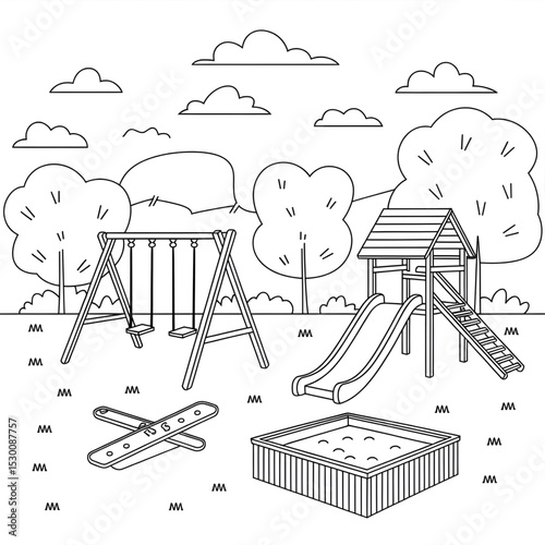vector illustration of a cloud computing