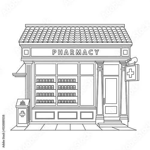 vector illustration of a house