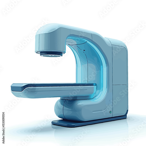 Medical imaging scanner machine for radiology and diagnostics equipment technology scan hospital device 3d render