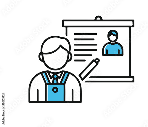 A Presentation Illustration.
