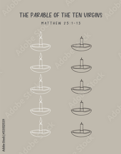  Christian Line Symbols Sketch Poster, Religion Hand Drawn Art, Bible Wall decor