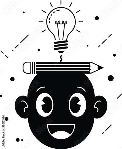 Strategy & Idea Generation Vector Icons - Creative Thinking & Business Finance Symbols