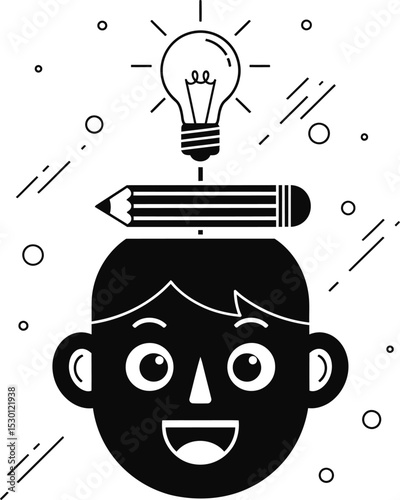 Strategy & Idea Generation Vector Icons - Creative Thinking & Business Finance Symbols