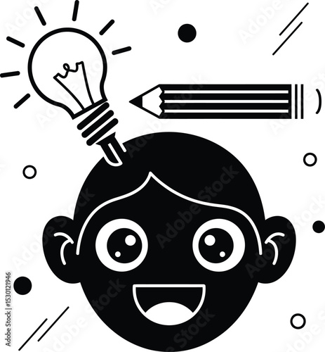 Strategy & Idea Generation Vector Icons - Creative Thinking & Business Finance Symbols