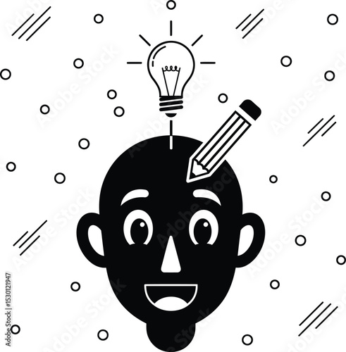 Strategy & Idea Generation Vector Icons - Creative Thinking & Business Finance Symbols