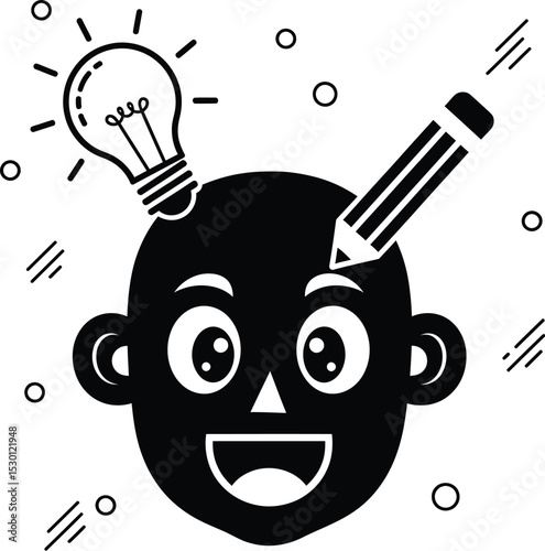 Strategy & Idea Generation Vector Icons - Creative Thinking & Business Finance Symbols