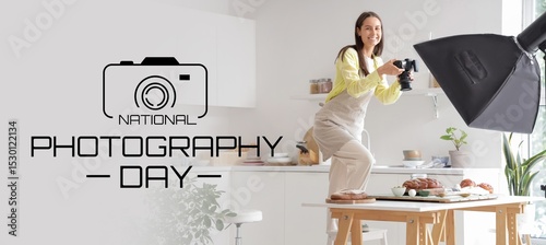 Young female photographer t...