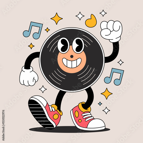 Happy Vinyl Record