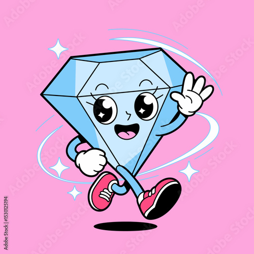 Dancing Diamond Character