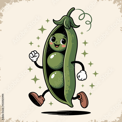 Happy Pea Pod Walking