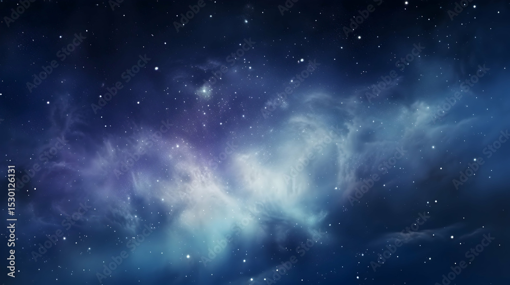 Naklejka premium deep space background with stars