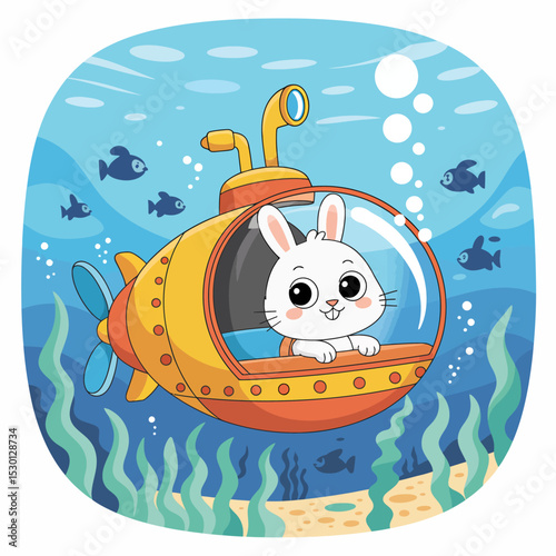 Submarine Adventure with Bunny