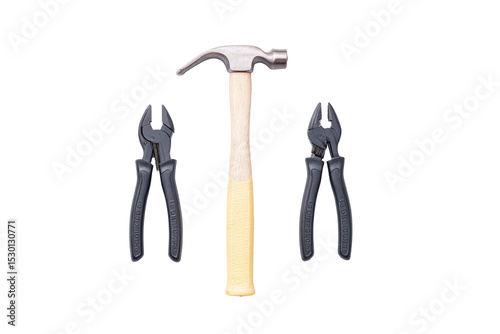 Pliers, wrench & hammer toolkit