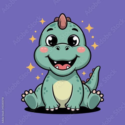 Happy Baby Dinosaur